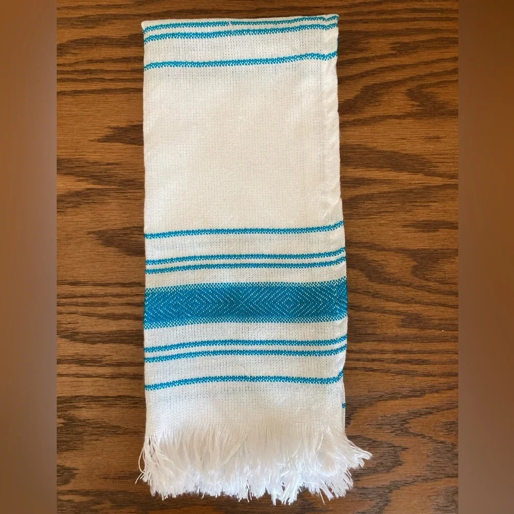 3/$20 Artisan Woven Mexican Tea Towel, Hand Towel, Boho Chic, Kitchen, Serape